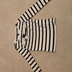 long sleeve cut out tee